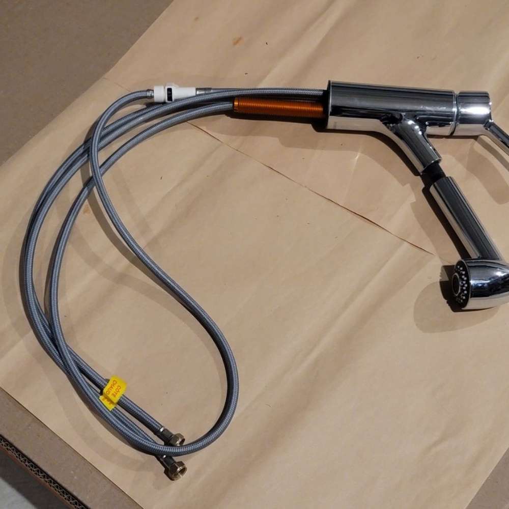 Moen kitchen faucet with power clean
